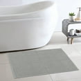 thumbnail image 6 of Better Homes & Gardens Signature Soft Cotton Looped Bath Mat, Soft Silver, 20" x 34", 6 of 11