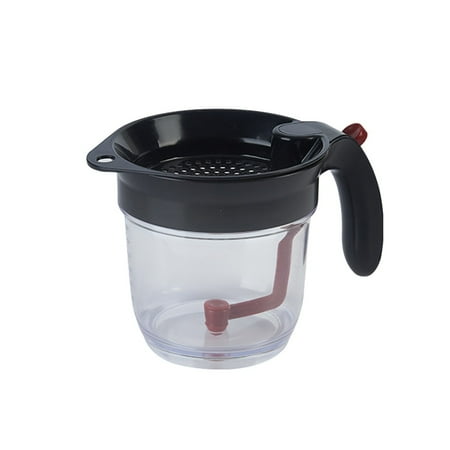 

Separator Separator With Strainer With Bottom Release Kitchen Dining & Bar Travel Condiment Containers Bins for Organization with Lids Soup Cubes