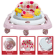 thumbnail image 5 of Andadera para Bebé Juguetes Pollito Musical Altura Ajustable Ruedas de Goma Apta desde 6 meses y hasta 12 kg - Rosa, 5 of 6