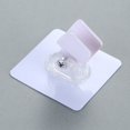 thumbnail image 2 of No Drill Adhesive Shower Head Holder, Adjustable Wall Mount Bracket for Handheld Shower, White, 2 of 4