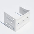 thumbnail image 4 of CuteLEC Soporte central, paquete de 2 unidades, color blanco, para persianas de perfil alto de 2 pulgadas, soporte para riel, 4 of 7