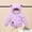 Light Purple-1, variant on Winter Coat for Girls Puffer Jacket Kids Cartoon Print Zipper Long Sleeve Lightweight Kids Warm Winter Coat Outerwear Hooded Jackets Baby Girl Winter Clothes 4-5 Years