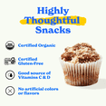 thumbnail image 6 of MadeGood Mornings Organic Apple Crumble Baked Oat Cups, 5 Count, 1.23oz, 6 of 9