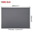 thumbnail image 3 of Uxcell 1000 Grits Waterproof Sandpaper Wet Dry Sand Paper Wood Furniture Finishing Silicone Grey 3pcs, 3 of 5