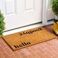 thumbnail image 2 of Calloway Mills Bookman Hello Goodbye Doormat 24" x 48", 2 of 4