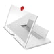 thumbnail image 1 of Amplificador HD Soporte de protección ocular con soporte ampliado para teléfonos inteligentes iPhone Android Ndcxsfigh Para estrenar, 1 of 7