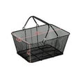 thumbnail image 2 of VEVOR Mesh Shopping Baskets with Handles Metal Shopping Basket 12PCS Portable, 2 of 9