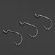 thumbnail image 5 of 300pcs Per Set Offset Fishing Hooks, Type 1 High Carbon Steel Soft Worm Fish Hooks, 5 of 5