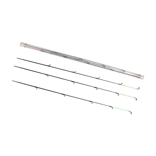ZheElen 3x Canne à Carpe Demi-Radeau Embout Canne Pêche Accessoires de Pêche Canne 356 Réparation Mangeoire Type 4134 Carbone
