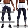 thumbnail image 2 of Mallas de correr para hombre, ropa deportiva de secado rápido, mallas deportivas de compresión para gimnasio, entrenamiento, trotar, 2 of 5