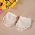 thumbnail image 4 of Half Soles Dance Shoes 5 Hole Bare Foot Undies Thongs Belly Contemporary Dance Shoes Half Soles Dances Paws Pad Gifts, 4 of 8