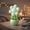 Green, variant on Zeiwohndc Charm Flower Lamp Comfortable Reading Lamp Ornate Flower Figure Table Light