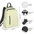 thumbnail image 2 of Disketp Yellow Lemon Leaves Mochila Ligera e Impermeable, Mochila de Día Resistente para Viajes, Senderismo y Uso Diario para Hombre y Mujer, 2 of 7