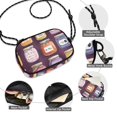thumbnail image 3 of FORMRS Mini Crossbody Bag for Women Adjustable Rope Shoulder Casual Phone Purse, Purple Jam, 3 of 7