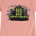 thumbnail image 3 of The Haunted Mansion - 999 Happy Haunts - Toddler & Youth Girls Short Sleeve Graphic T-Shirt, 3 of 5