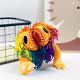 thumbnail image 4 of Muñeco de peluche de león colorido Bobby de Yarnaby, 4 of 7