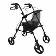 thumbnail image 3 of Rollator  Aluminum  Height Adjustable  Black, 3 of 5