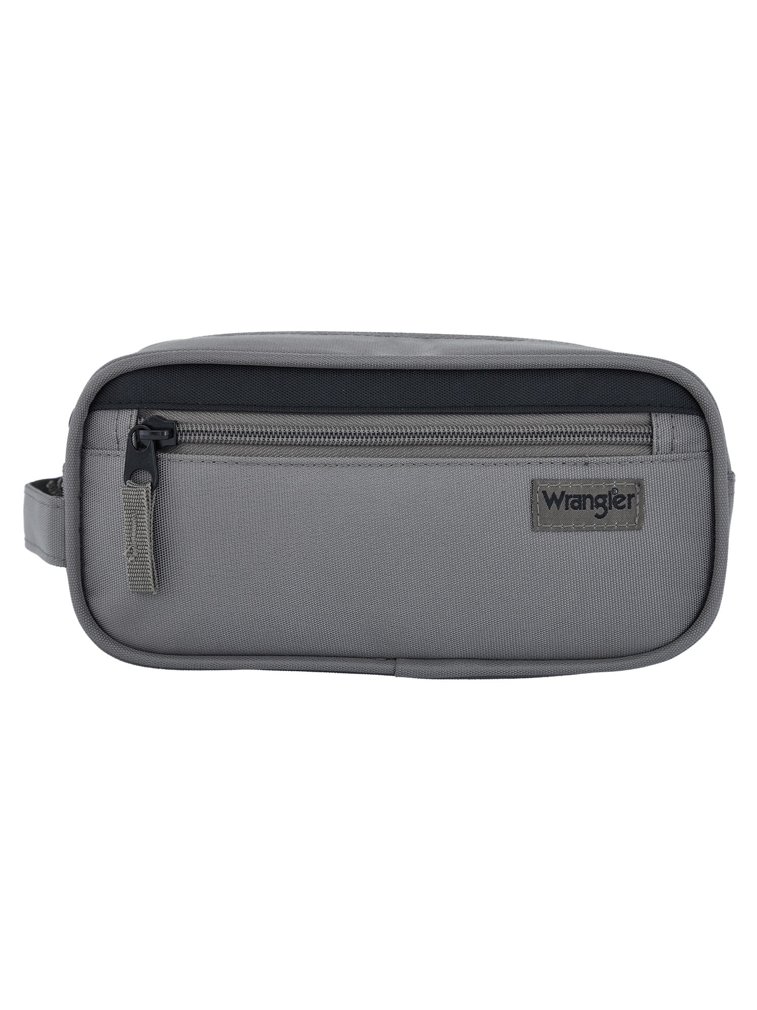 Wrangler 9-inch Toiletry Travel Kit, Sharkskin Gray