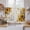 Off-White, variant on Farmhouse Sunflower Tier Curtains 54 Inch Length, Vintage Daisy Butterflies Rustic Burlap Cafe Short Curtains for Bathroom Over Sink, Small Kitchen Curtain Light Filtering Drapes 2 Panels 27.5"Wx54"L