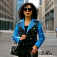thumbnail image 6 of FOR HER NYC Pins and Studs Outerwear Jackets, 6 of 13