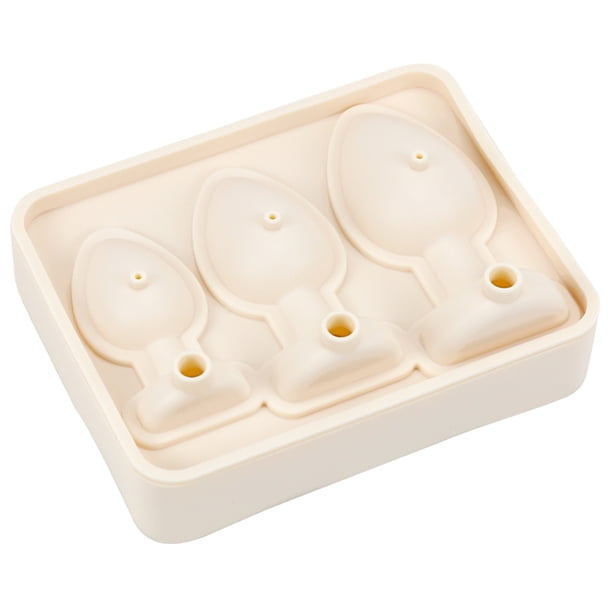 Moldes para Cubitos Hielo Con Forma Divertida Bandeja Molde Broma Tapón en Trasero Silicona Reutilizable Pastel DIY Chocolate