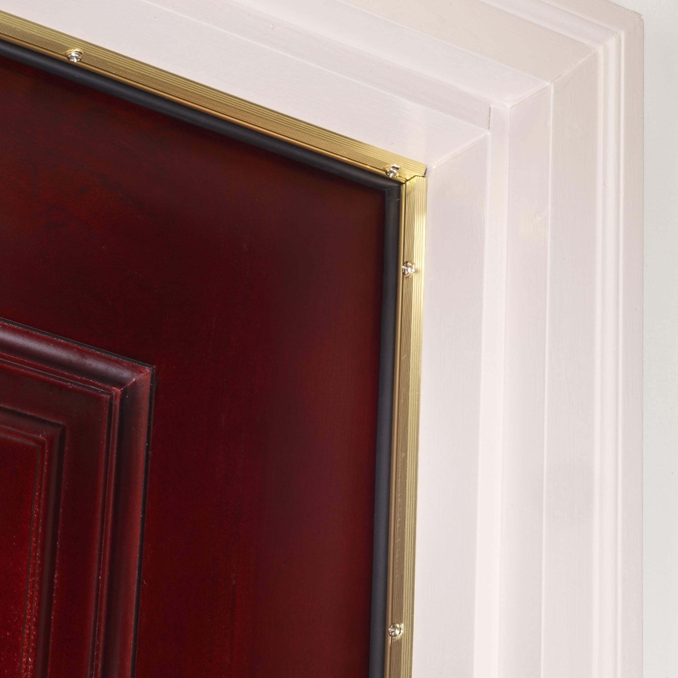 M-D Building Products 01271 Gold Aluminum and Vinyl Screw-on Top and Sides Door Seal Kit