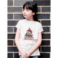 thumbnail image 2 of Santa Hat Funny Christmas Graphic T-shirt, 2 of 4