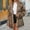 Brown coat for women, variant on Usmixi Faux Fur Coat for Women Fluffy Plush Coats for Women Plus Size Long Sleeve Lapel Open Front Jacket Casual Cozy Soft Fuzzy Fleece Outerwear Winter Faux Fur Coat