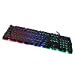 thumbnail image 3 of Ronyme Retro Desktop Computer Game Keyboard USB Wired Component Backlight 104 Key - Black, as described, 3 of 15