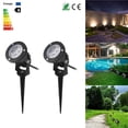 thumbnail image 4 of Inteprter Impermeable 7W LED Césped Jardín Luz de inundación Patio Camino Proyector Lámpara con punta Impermeable Blanco cálido AC 85-265V Iluminación y accesorios Numero 5 Inteprter HA024199-05, 4 of 6