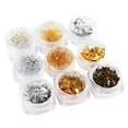 thumbnail image 4 of 9 Cajas Láminas Chips De Uñas Láminas De Láminas Uñas Arte Brillo Decoración Suministros Salvador Bricolaje Nail Art Glitter Sequin, 4 of 9