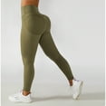 thumbnail image 4 of Pantalones de yoga de cintura alta, pantalones de yoga de cintura alta, leggings de control de abdomen, pantalones de entrenamiento para levantar la cadera, diseño elevado, 4 of 8