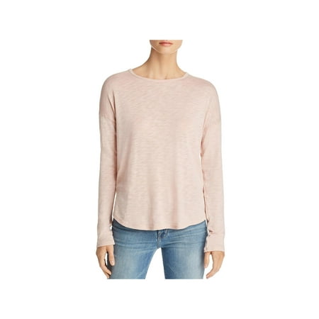 Splendid Womens Crewneck Pullover Knit Top Pink XS