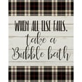 thumbnail image 2 of Kimberly, Allen 15x18 Black Ornate Wood Framed with Double Matting Museum Art Print Titled - Bubble Bath, 2 of 4