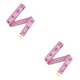 thumbnail image 4 of Bewildely Soft Tailor Tape Measure Clothes Dress Waist Cloth Bra Scale Circumference Professional Ruler Household Sewing Rosado 2piezas, 4 of 6