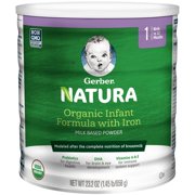 Gerber Natura Organic Powder Infant Formula Stage 1 23.2 oz