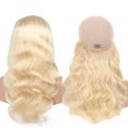 thumbnail image 2 of HAOFAN Hair 613 Body Wave Lace Front Wigs Human Hair Pre Plucked For Black Women Brazilian Hair Glueless Transparent Lace Frontal Wig(16 inch), 2 of 7