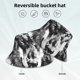 thumbnail image 2 of Balery Majestic Wolf Landscape Sombreros para el sol para hombre y mujer, sombrero de pescador con UPF 50+, 2 of 6