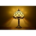 thumbnail image 1 of Tiffany Style Lamp Table Lamp Bedside Desk Lamp LED Lamp Bedroom Stained-Glass 14.5'' Height Multi-color, 1 of 4