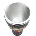 thumbnail image 5 of Smiling Juju &nbsp;[Set of 2] Gothic Skull Skeleton Goblet ~ Tribal Skull Design Wine Cup Creepy Skeleton Head Wine Goblet For Halloween Party, 5 of 7