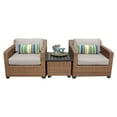 thumbnail image 2 of TK Classics Laguna Wicker 3 Piece Patio Conversation Set with 2 Sets of Cushion Covers, 2 of 3