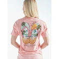 thumbnail image 2 of Simply Southern Sandals Beach Peach T-Shirt, 2 of 5