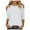 White, variant on Summer Tops for Women Sleeve Shirt Medium Sleeve Short Tee Shirt Women Short Raglan Tee Womens Summer Shirts Loose Fit S Tops Womens Hiking Shirts Top Running Long Rose Gold S