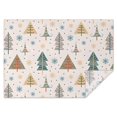 thumbnail image 1 of Merry Christmas Table Cover Wrinkle Resistant Washable Tablecolths Table Covers Triangle Tree Gingerbread Man Table Cloths for Party Picnic Dinner Decor Rectangle,60x84inches, 1 of 5