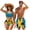 Bahamas Palm Tree, variant on Barbados Sexy Tie Knot Bikini Sets for Women Two Piece Bathing Suit,Mens Board Shorts with Pockets,2026 Couples Matching Swimsuits for Holiday Party