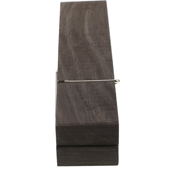 Greenadscape Clothes Clips 1Pack Giant Clothespin Shape Dark Brown Wood Bathroom Towel Hanger
