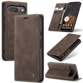 thumbnail image 1 of CaseMe Leather for Google Pixel 10/10 Pro Case, Flip Wallet Leather Case with Card Holder Magnetic Closure Shockproof Kickstand Protective Phone Cases Cover for Google Pixel 10/10 Pro,Coffee, 1 of 12