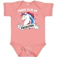 thumbnail image 3 of Inktastic Proud To Be an Americorn with Unicorn and Stars Boys or Girls Baby Bodysuit, 3 of 5