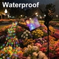 thumbnail image 4 of Rirool Solar Watering Can Light, Outdoor Waterproof 3D Starry Sky Lantern with Fairy LED Lights, Solar Powered Garden, Patio, Porch, Lawn Decor, Auto On/Off (Multicolor), 4 of 8