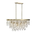 thumbnail image 2 of Glam Eight Light Chandelier in Noble Brass Finish Bailey Street Home 159-Bel-4167441, 2 of 4